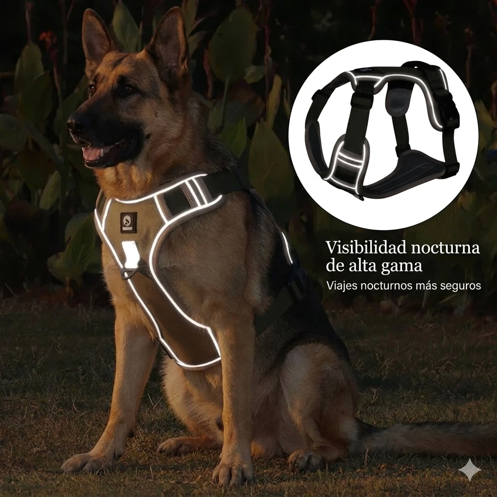 Arnés Táctico K9 Commander™ - Antitirones y Alta Resistencia