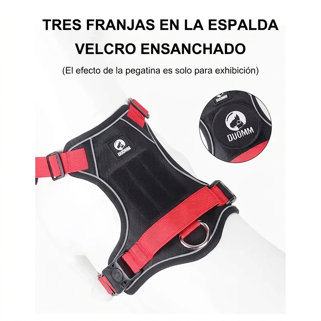 Arnés Táctico K9 Commander™ - Antitirones y Alta Resistencia